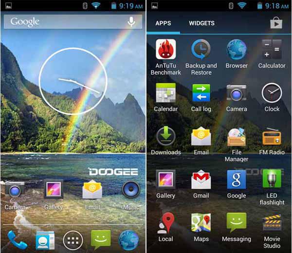 Doogee RAINBOW DG210