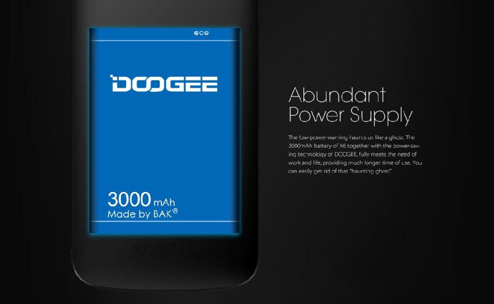 DOOGEE X6 phone