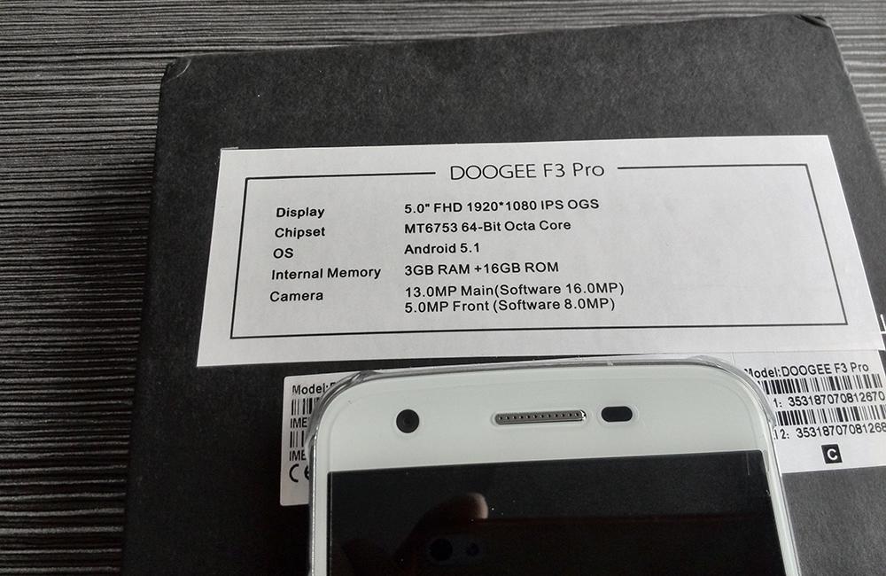 DOOGEE F3 Pro Phone