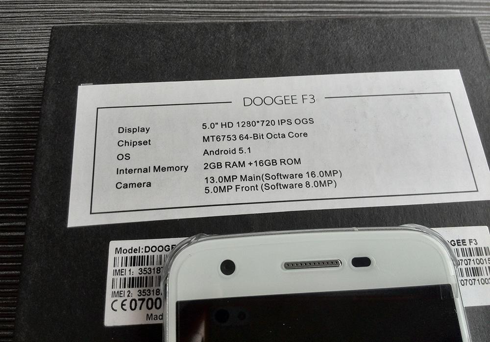 DOOGEE F3 Phone